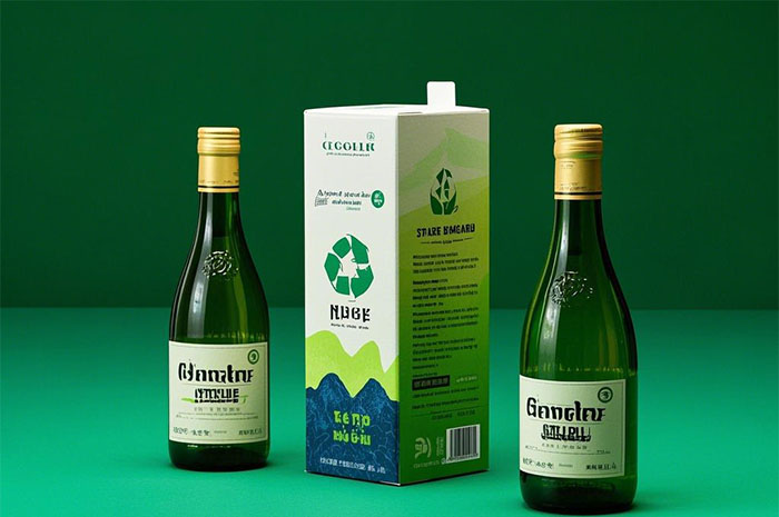 Environmentally friendly wine box
